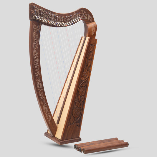 19 String Boru Harp Rosewood