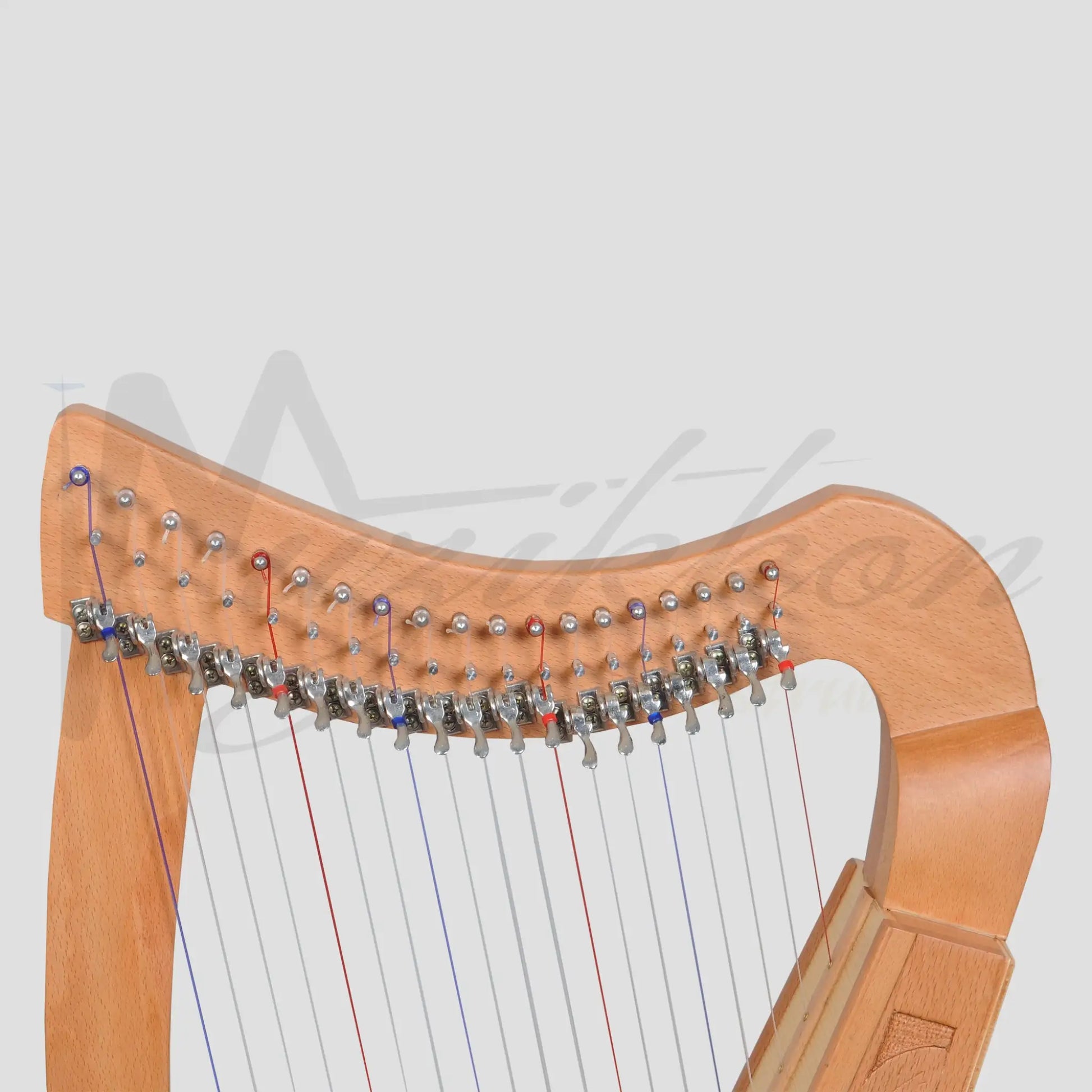 19 Strings Trinity Harp Beechwood