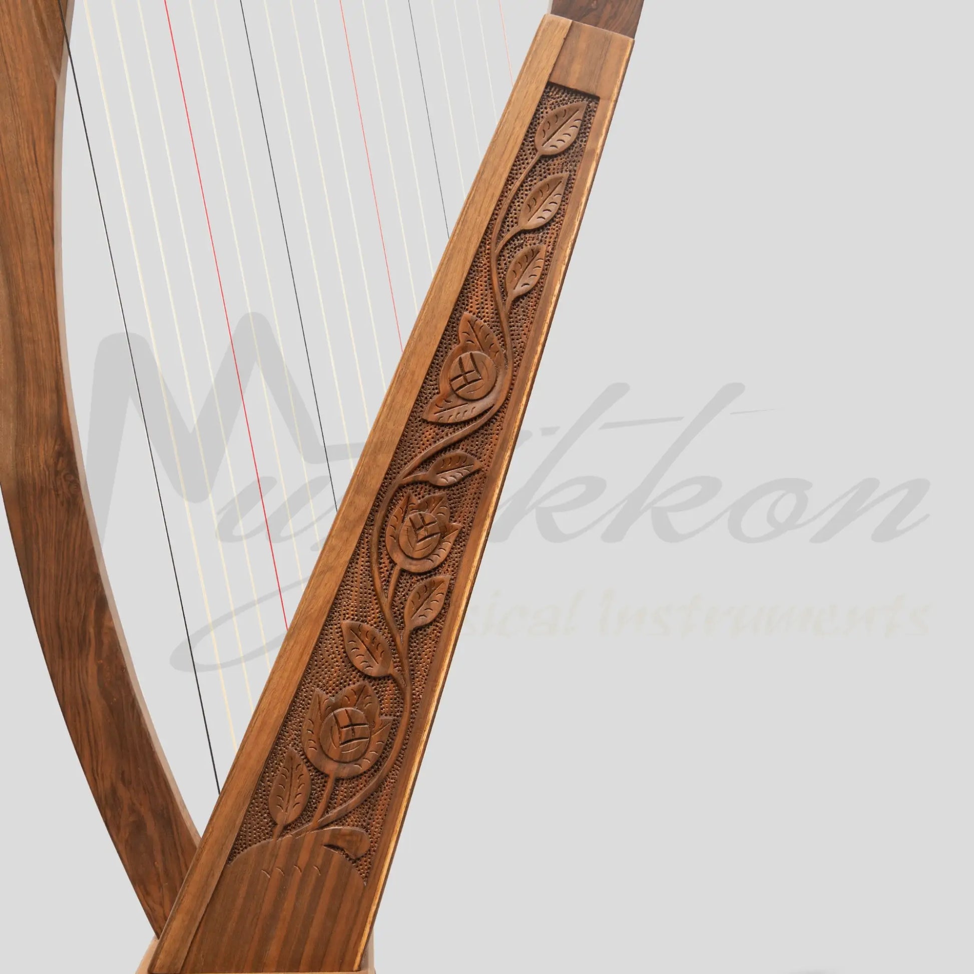 19 Strings Trinity Harp Walnut