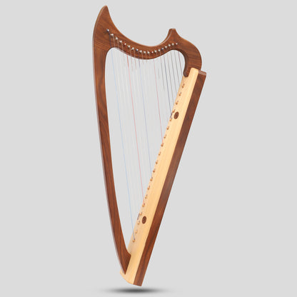 Muzikkon Gothic Harp 19 String Rosewood