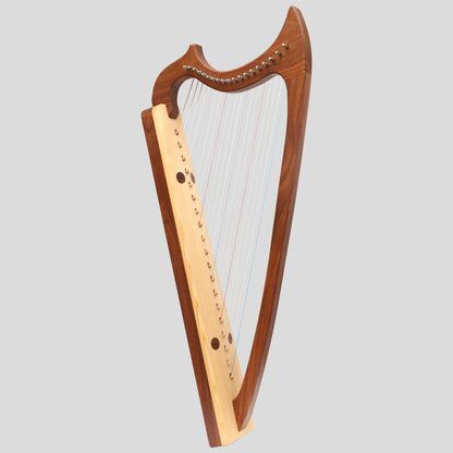 Muzikkon Gothic Harp 19 String Rosewood