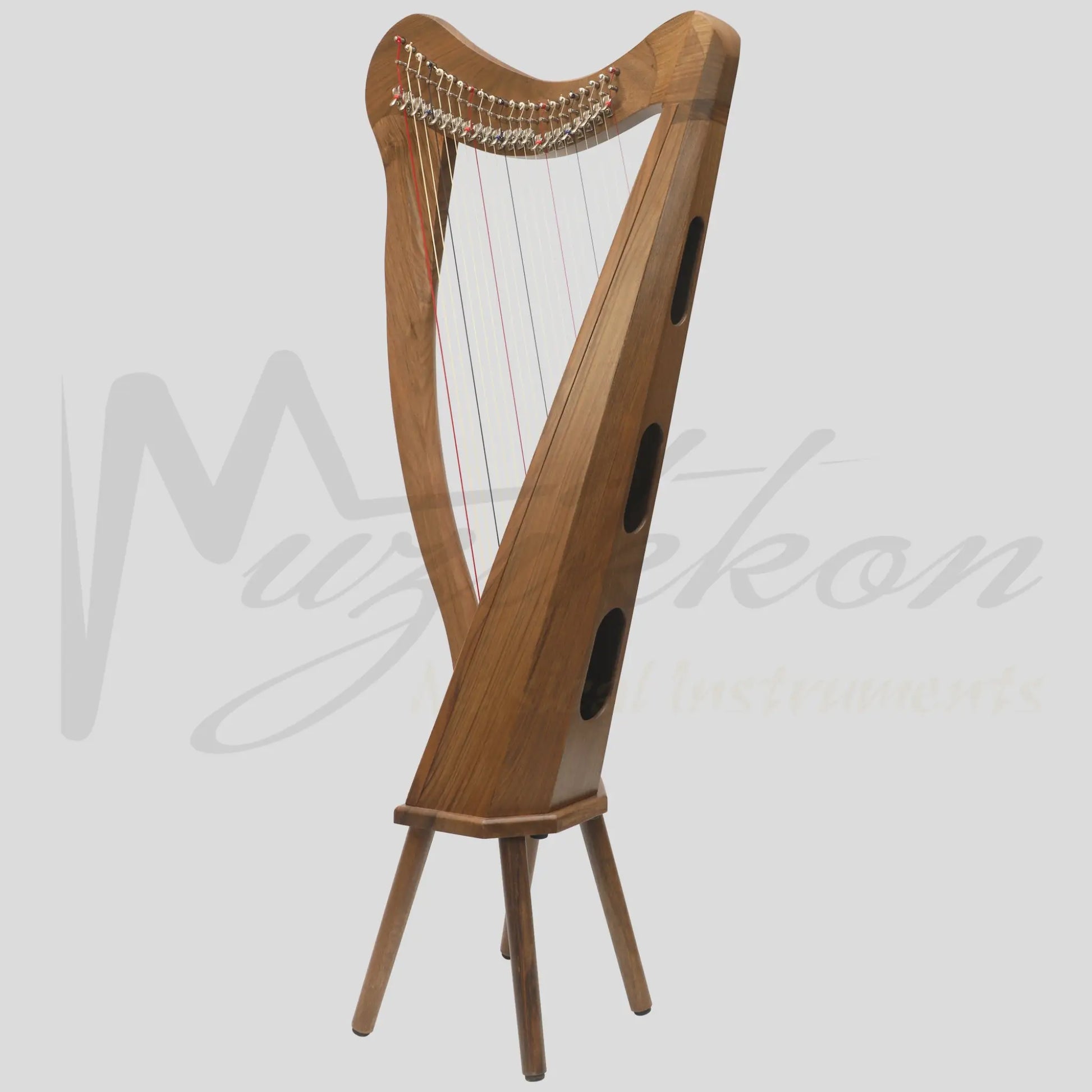 22 String Ard Ri Harp Walnut