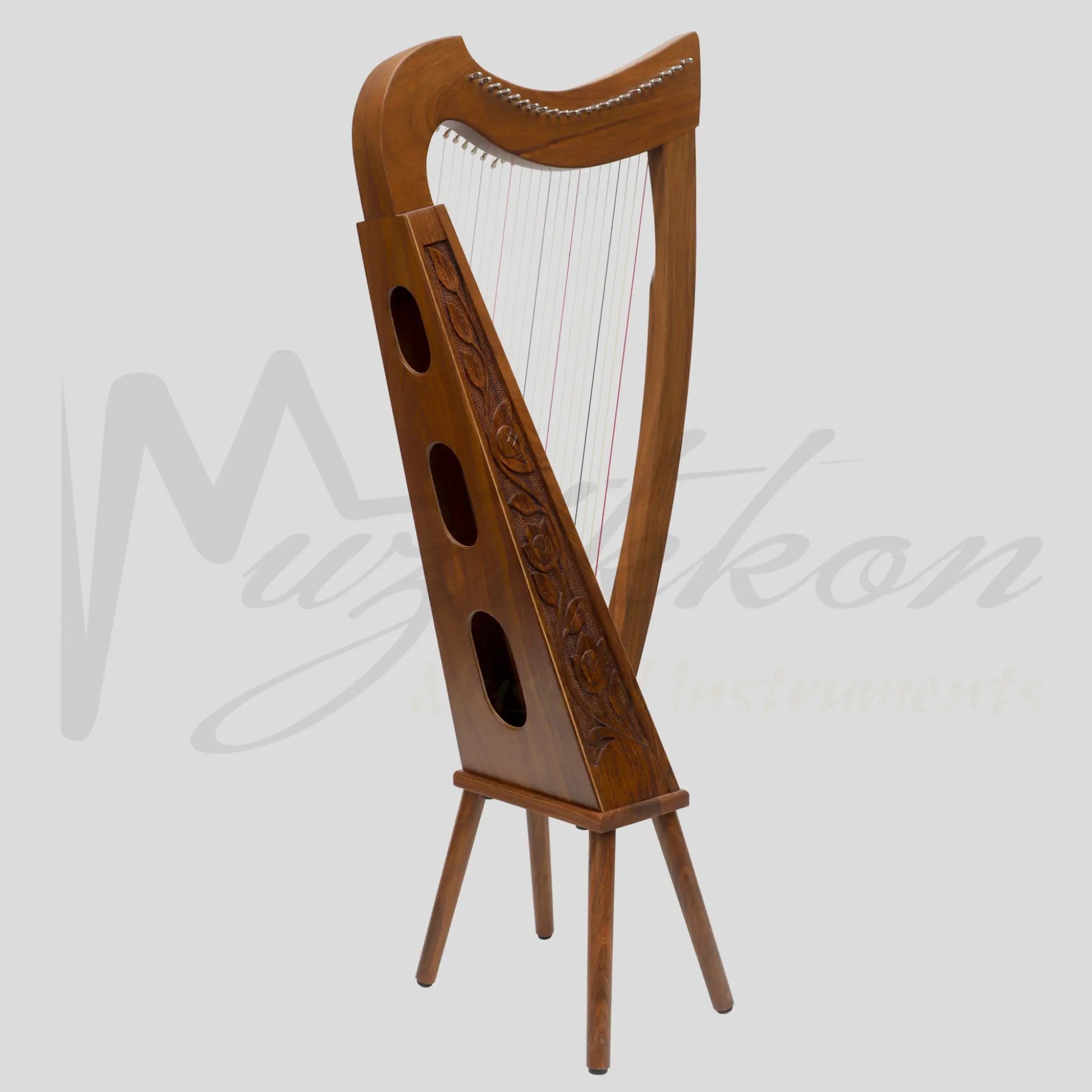 22 Strings Trinity Harp Rosewood