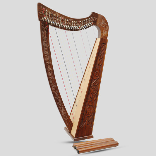 22 String Boru Harp Rosewood