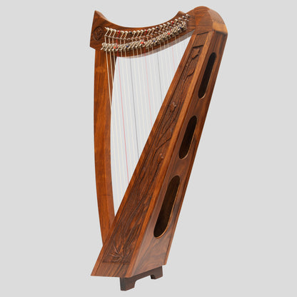 22 Strings Trinity Crested Harp Rosewood