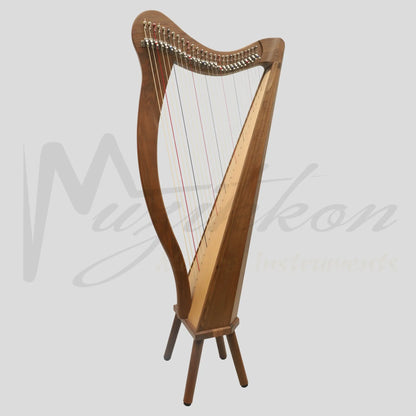 27 String Ard Ri Harp Walnut