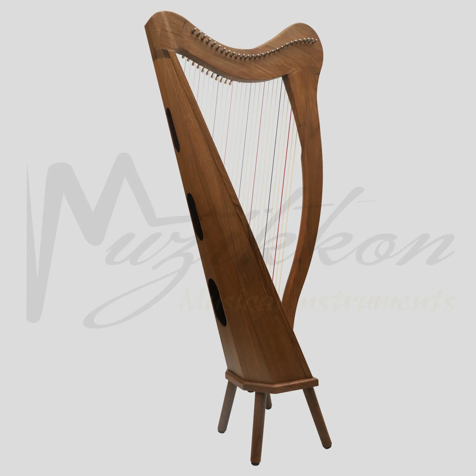 27 String Ard Ri Harp Walnut