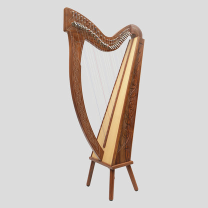 27 String Boru Harp Rosewood