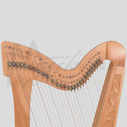 27 Strings Trinity Harp Beechwood