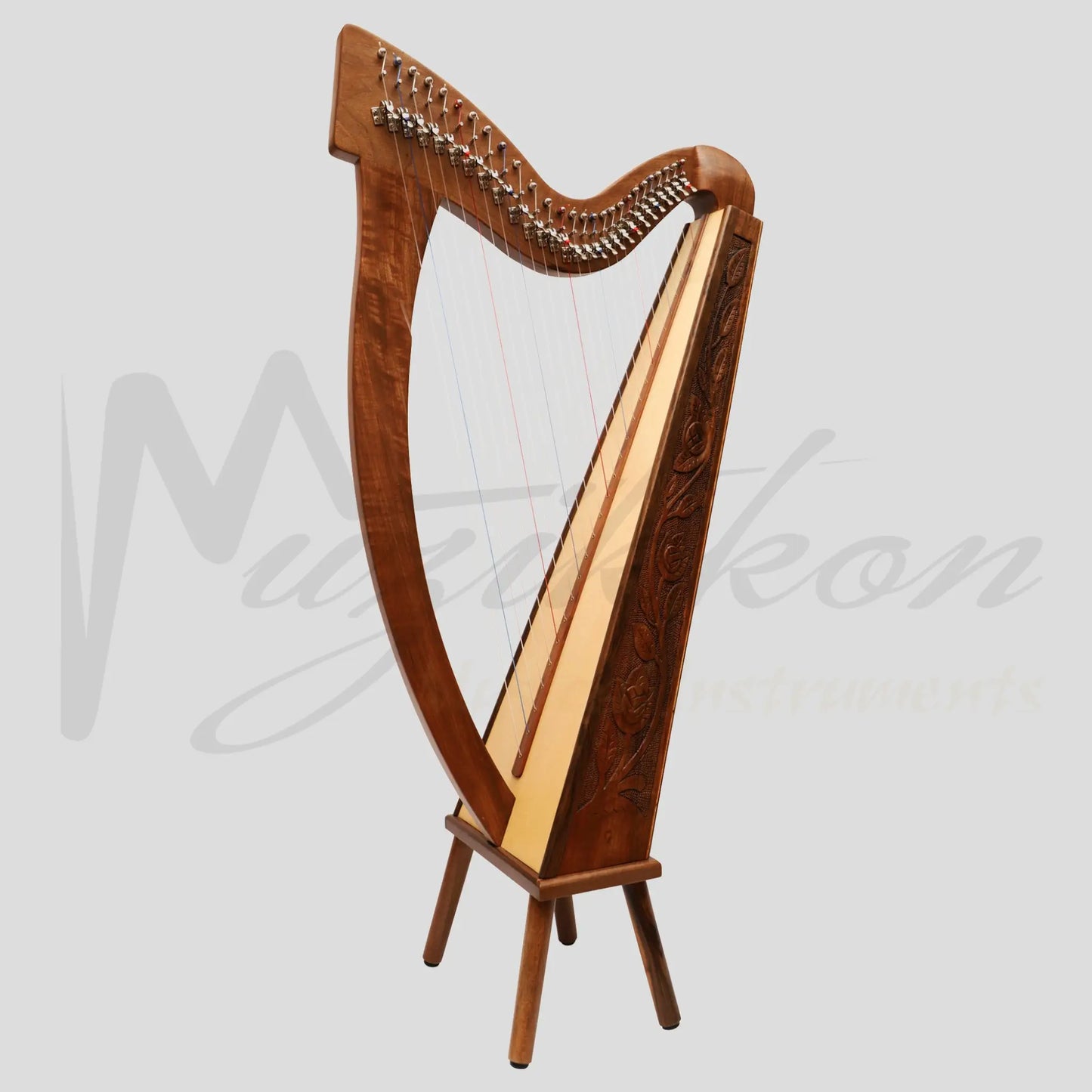 27 Strings Trinity Harp Rosewood