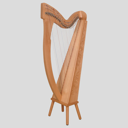 27 Strings Trinity Harp Beechwood
