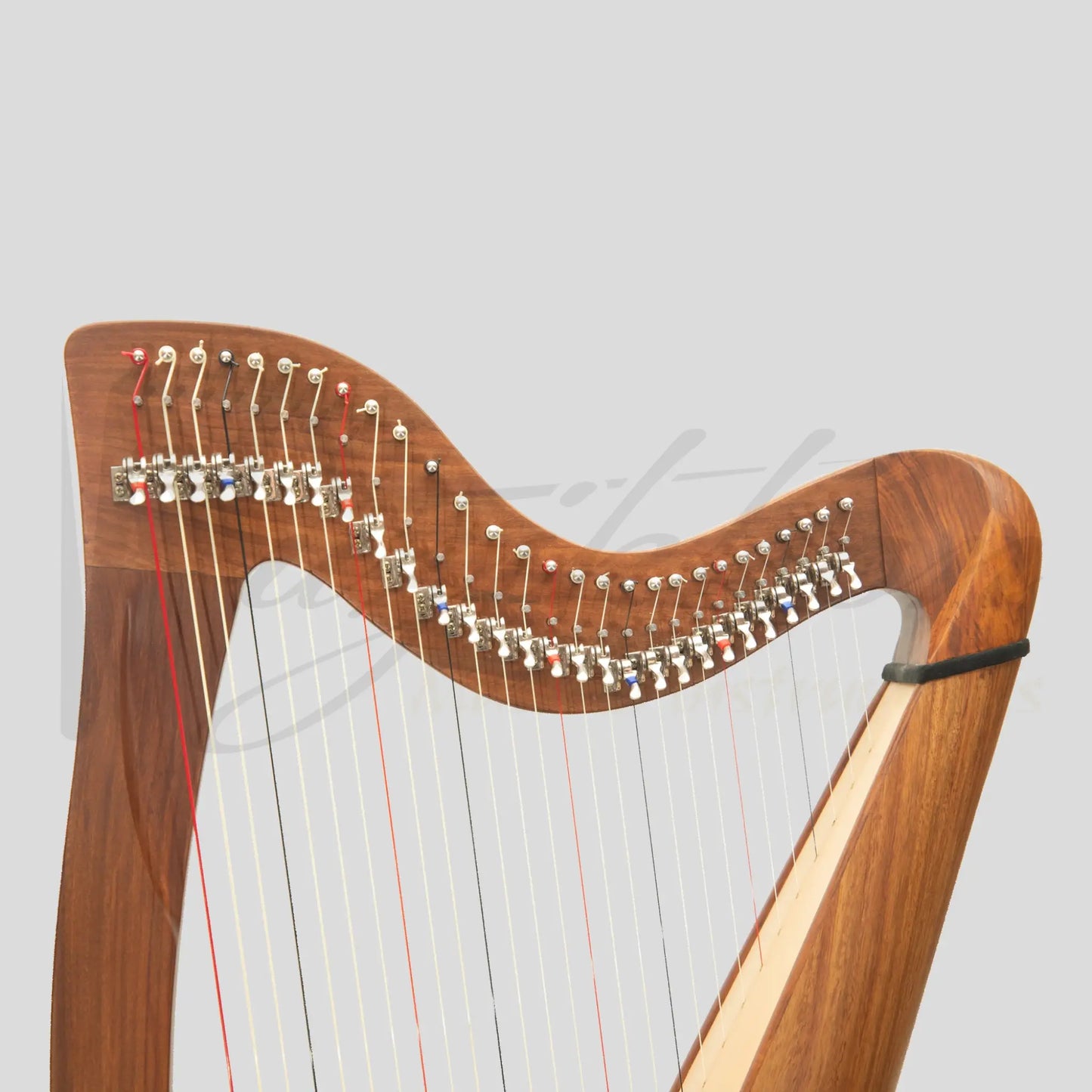 28 String Claddagh Harp Rosewood