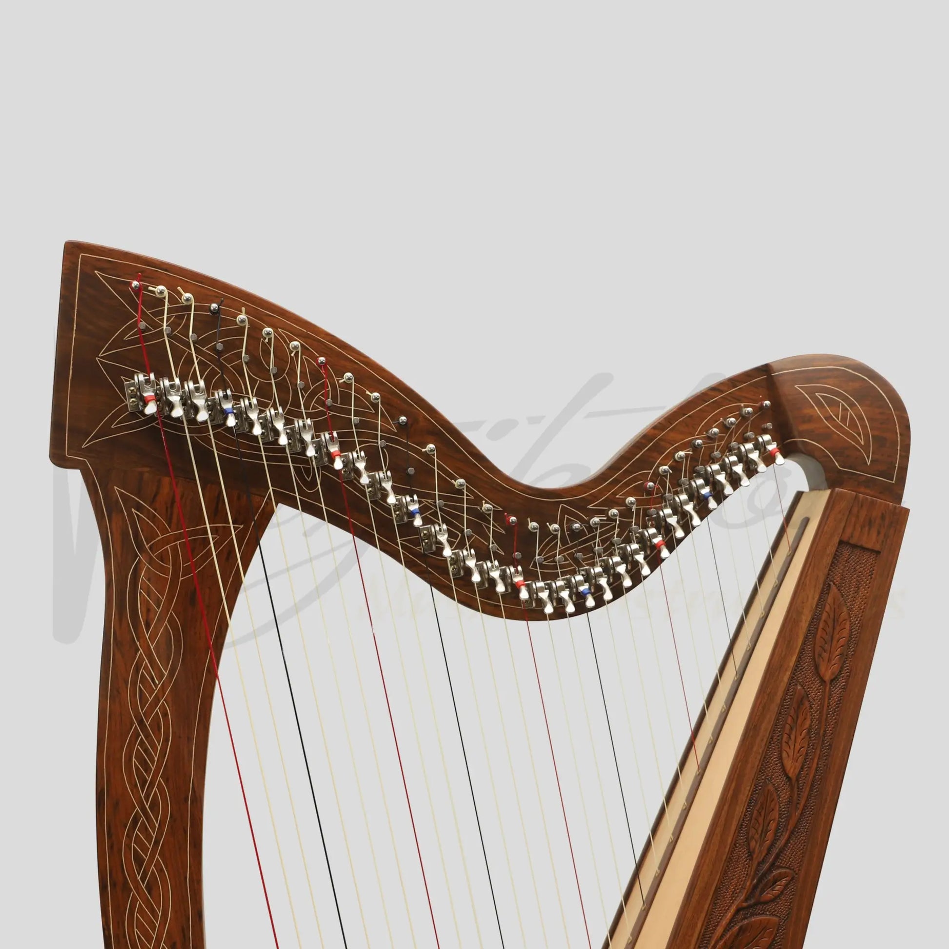 29 String Boru Harp Rosewood