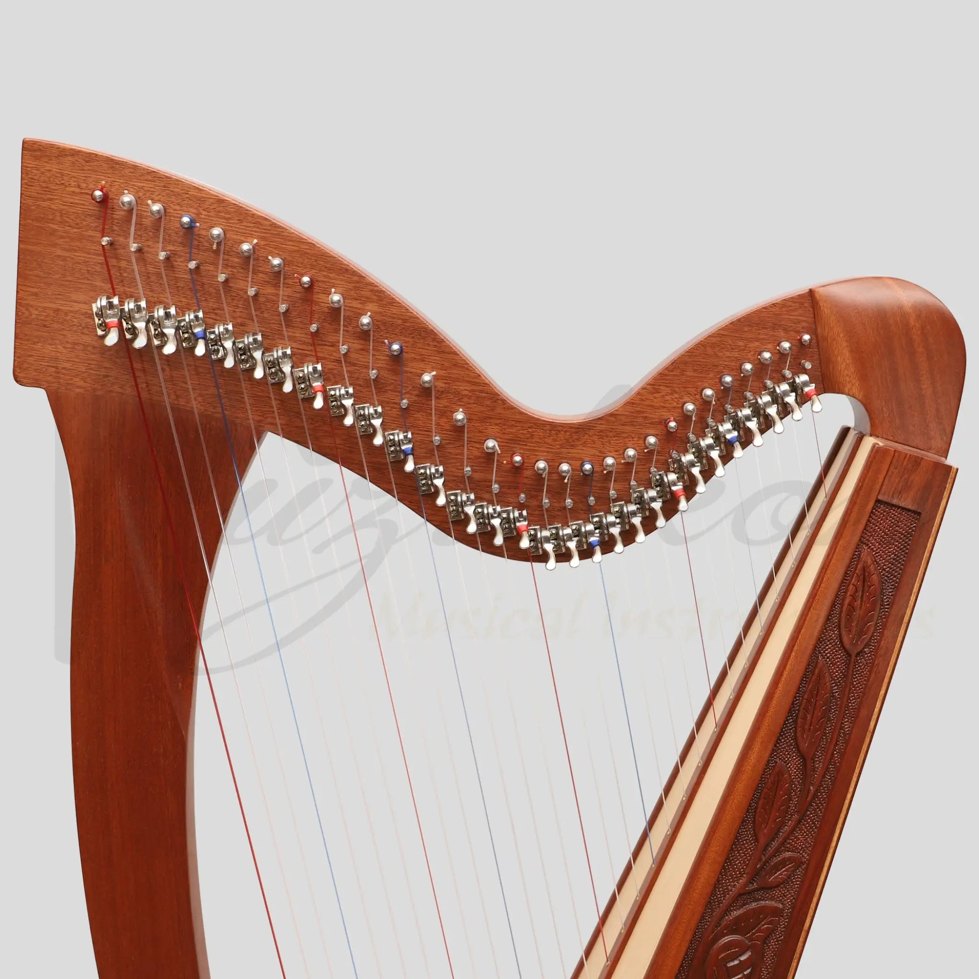 29 Strings Trinity Harp Mahogany