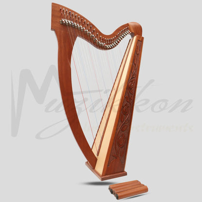 29 Strings Trinity Harp Mahogany