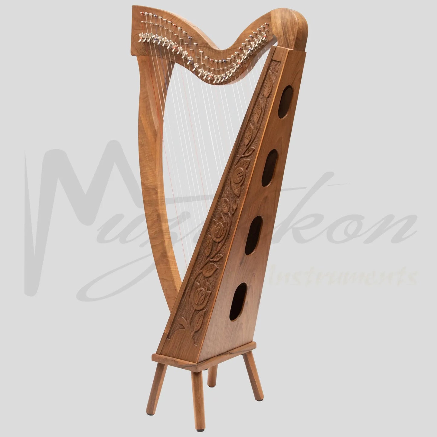 29 Strings Trinity Harp Walnut