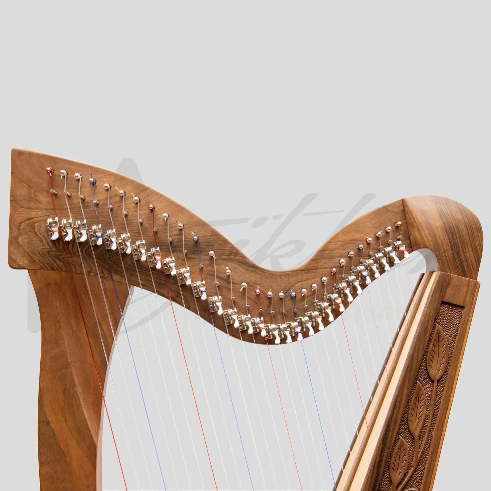 29 Strings Trinity Harp Walnut