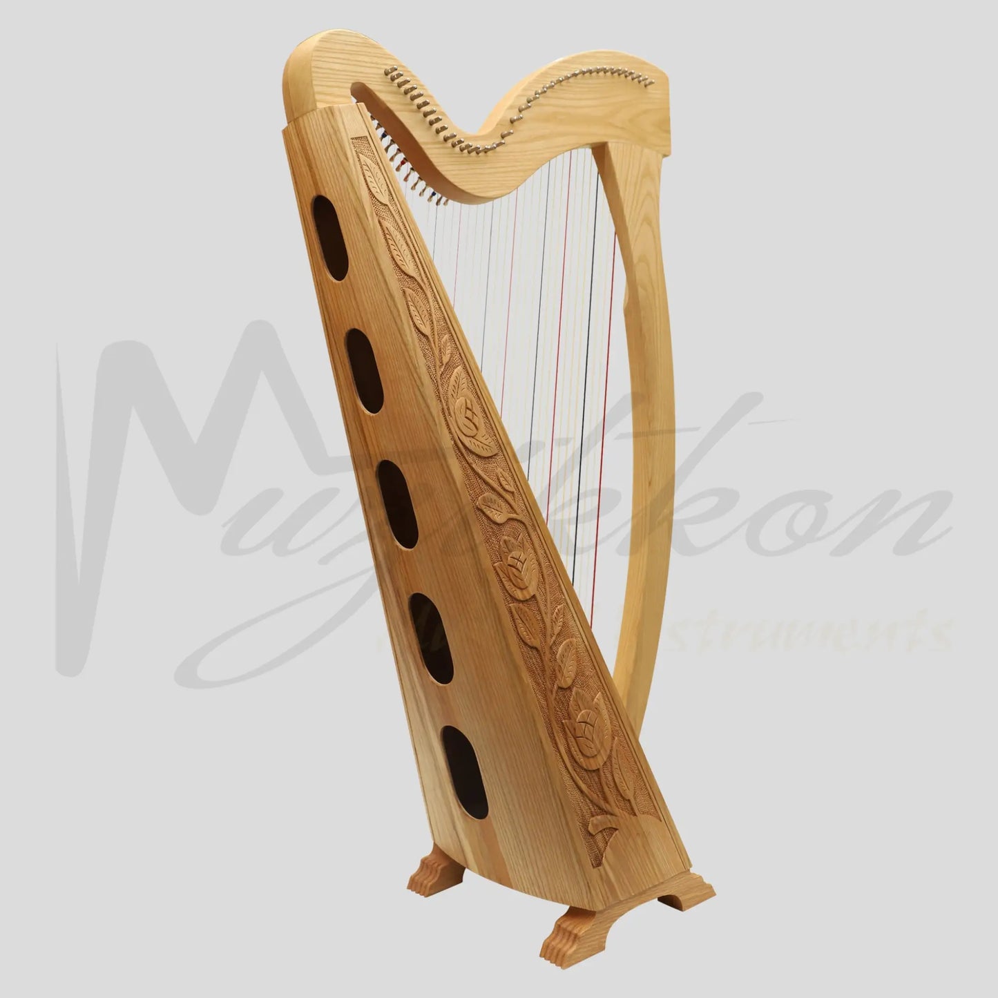 36 String Trinity Harp Ashwood