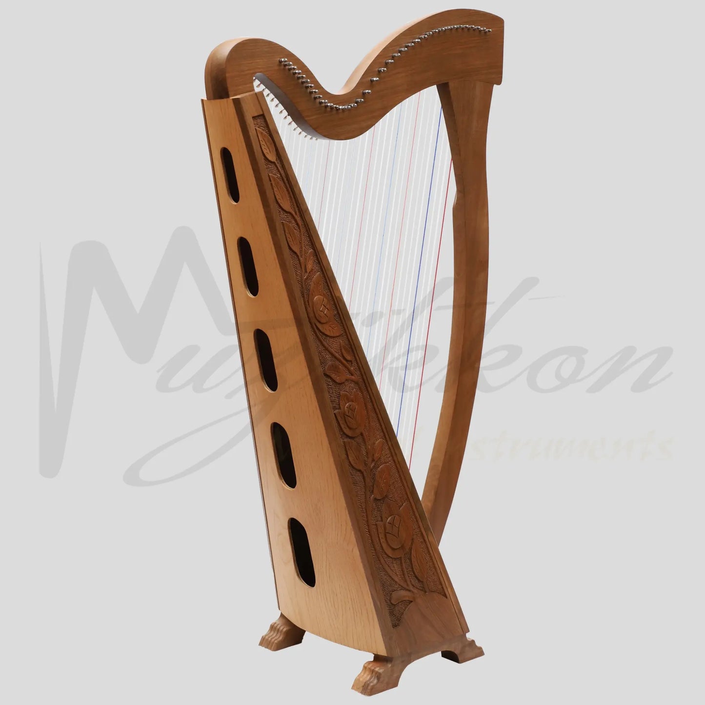 36 String Trinity Harp Walnut