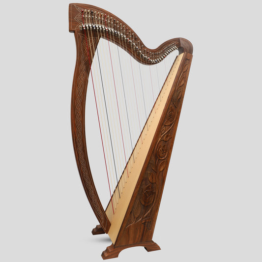 36 String Muzikkon Boru Harp Rosewood