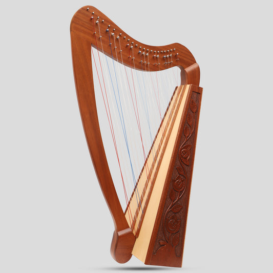 Cross Strung Harp, 38 String Mahogany