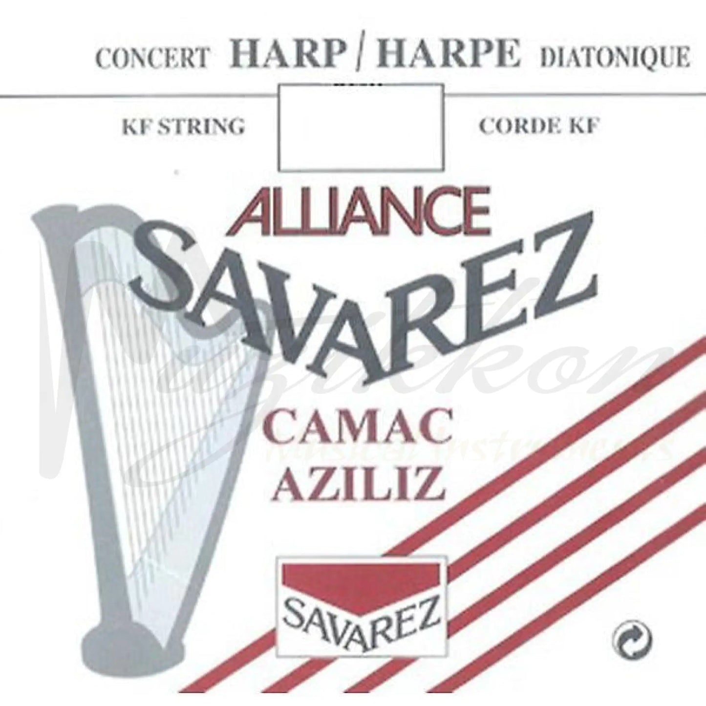 3rd Octave E - Alliance® Fluorocarbon KF HKA18 Harp String Camac Harp String Muzikkon