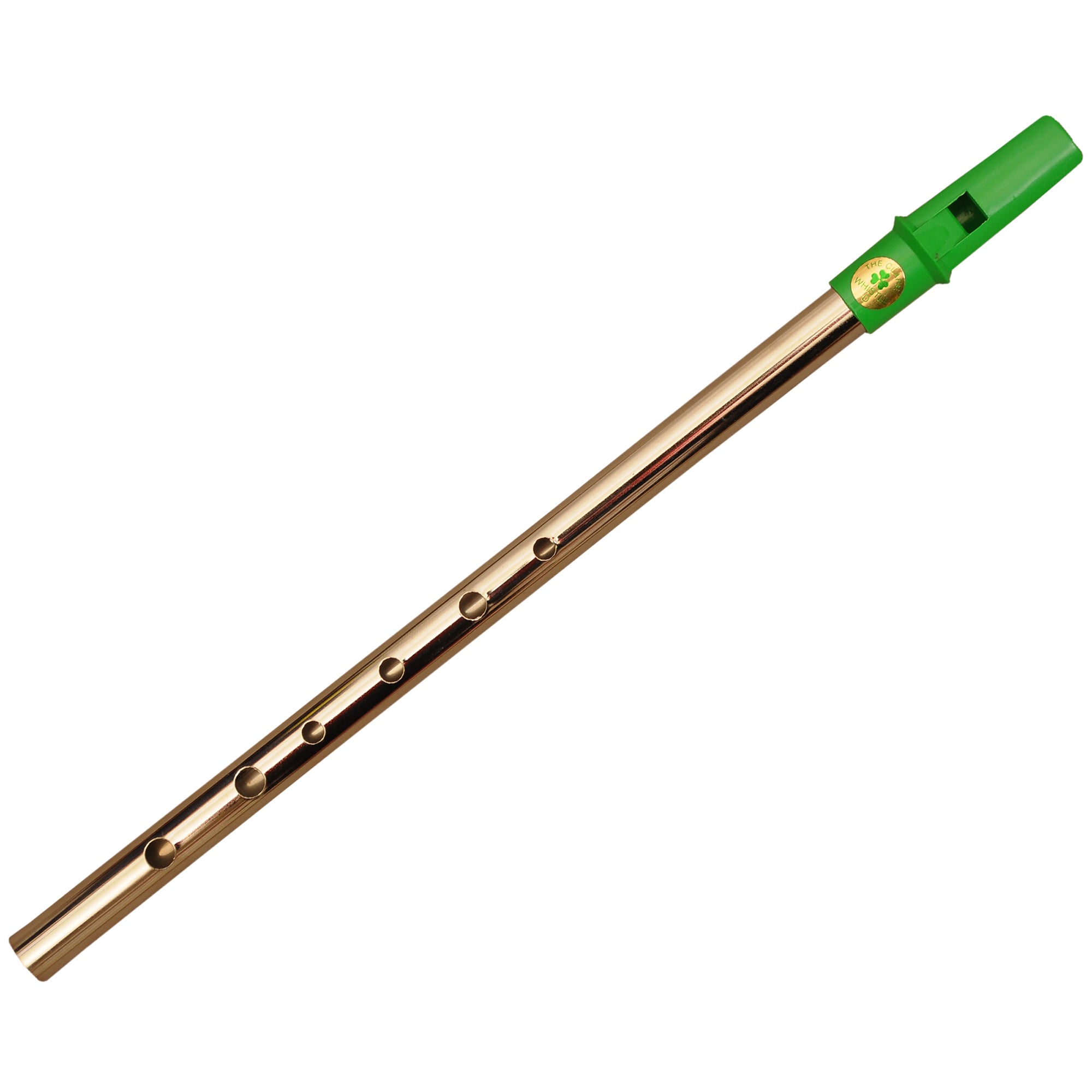 Traditional irish store tin whistle