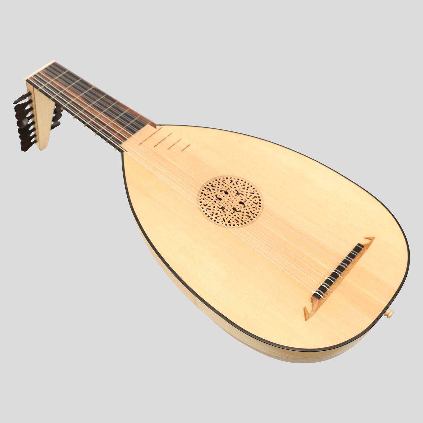 Muzikkon Renaissance Lute 8 Course Right Hand After Hieber