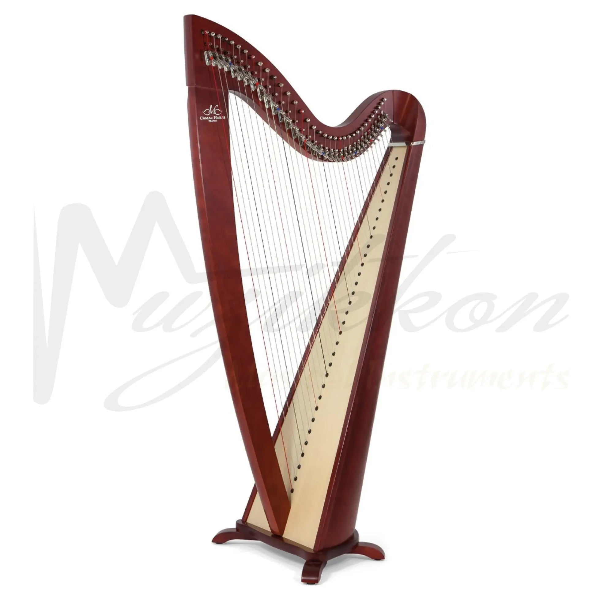 Camac Telenn Lever Harp, 34 Gut Strings in Mahagany Muzikkon