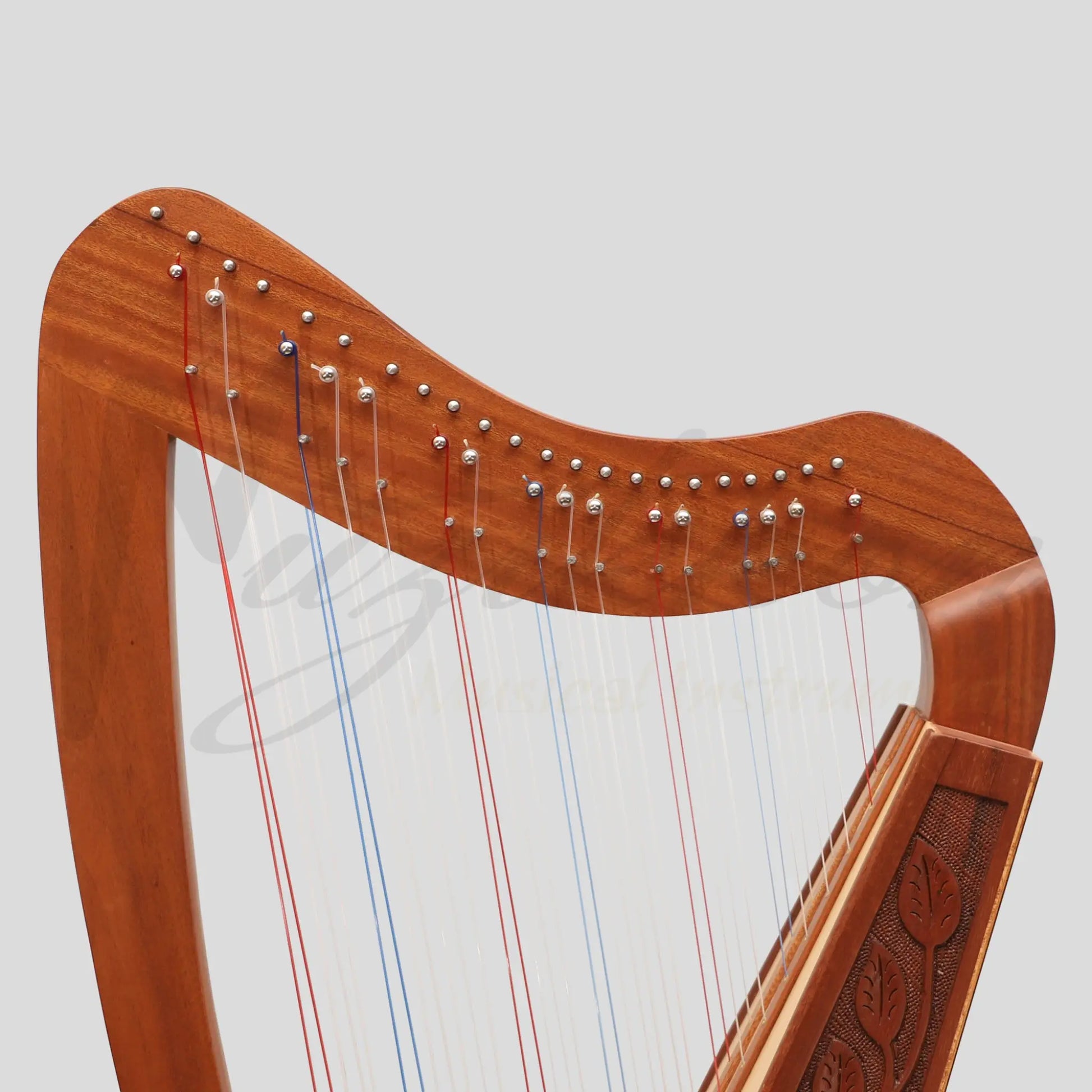 Cross Strung Harp 38 String Mahogany