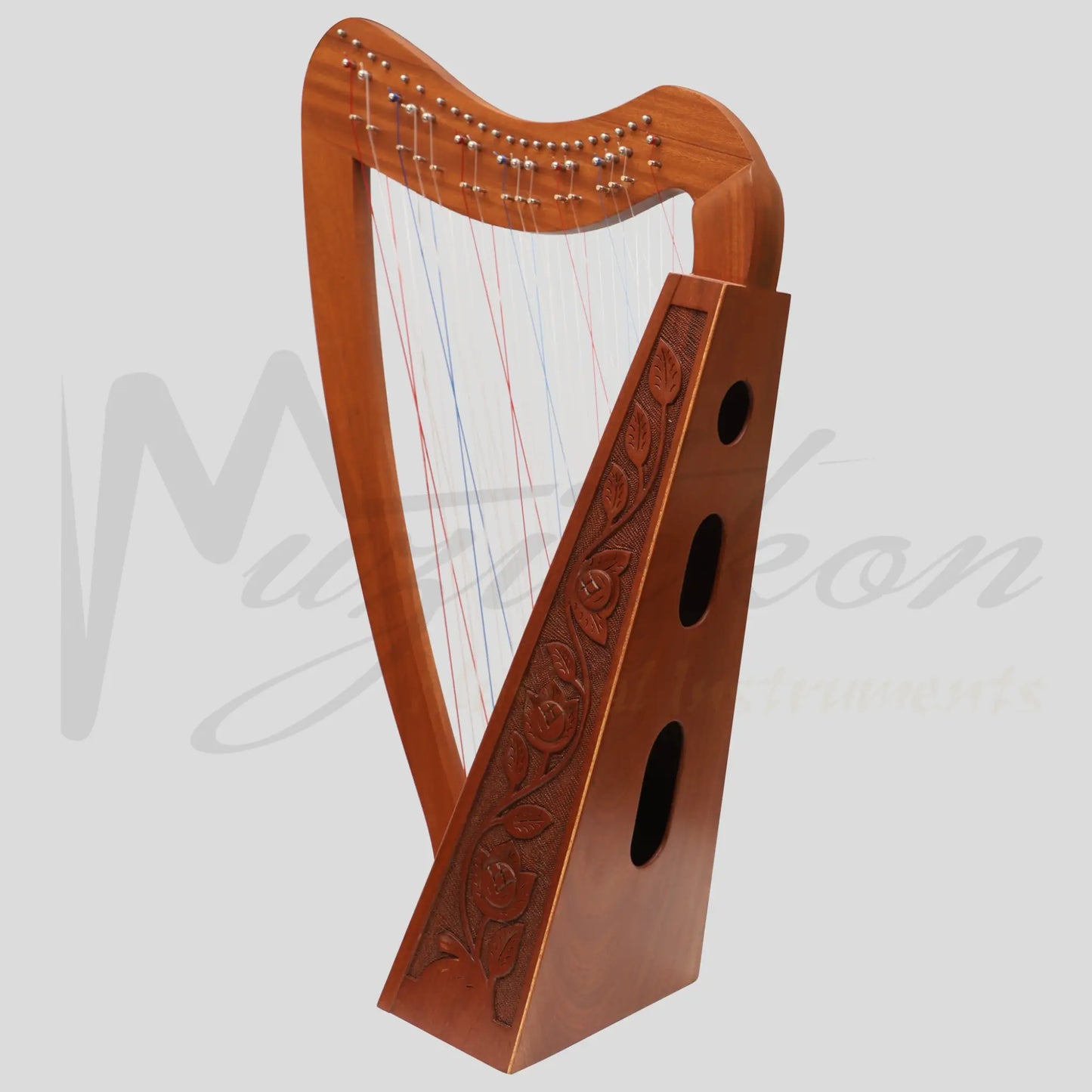 Cross Strung Harp 38 String Mahogany