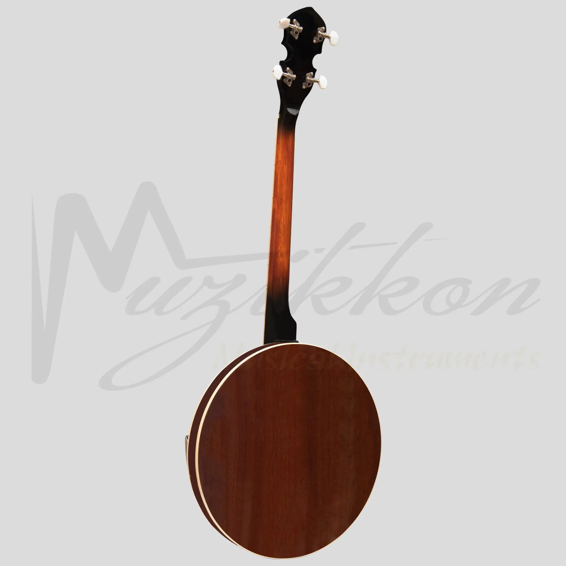 Heartland 4 String 19 Fret Irish Tenor Banjo Left Handed Player Series With Closed Solid Back