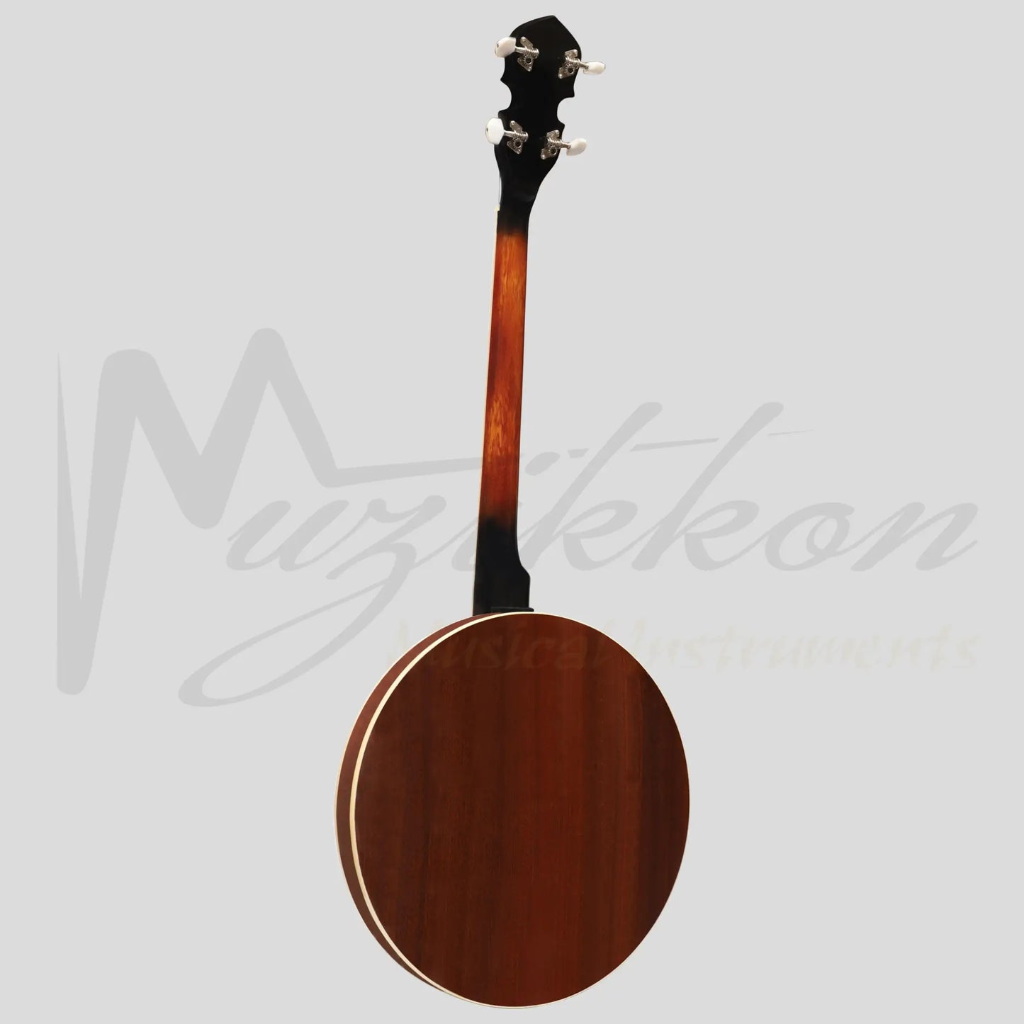 Heartland 4 String 19 Fret Irish Tenor Banjo Player Series With Closed Solid Back Sunburst Finish