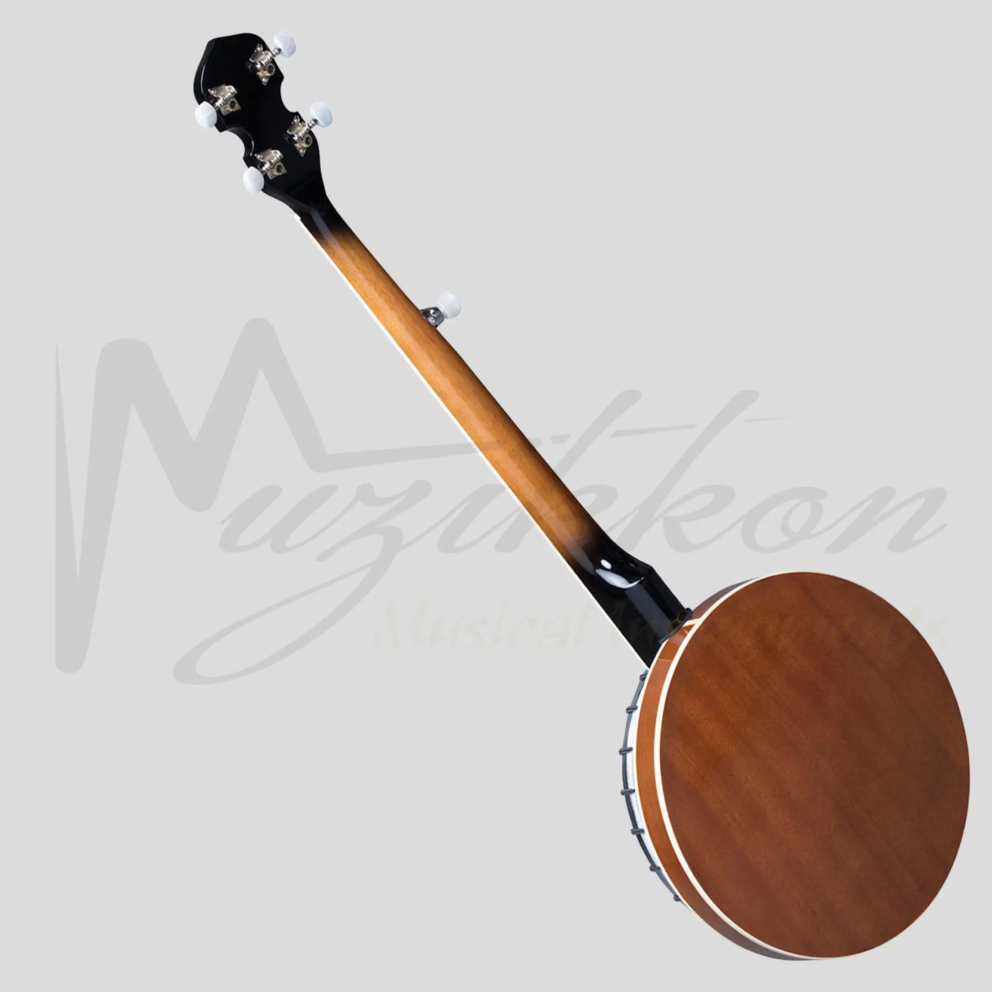 Heartland 5 String Irish Banjo Player Series 24 Bracket With Closed Solid Back Sunburst Finish