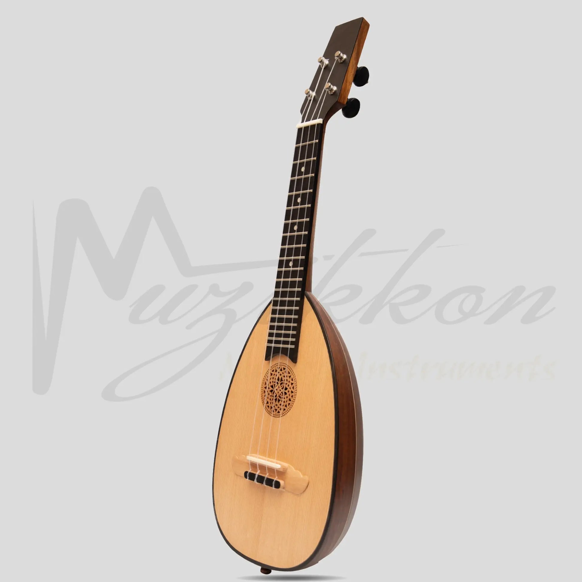 Heartland Baroque Ukulele 4 String Concert Rosewood