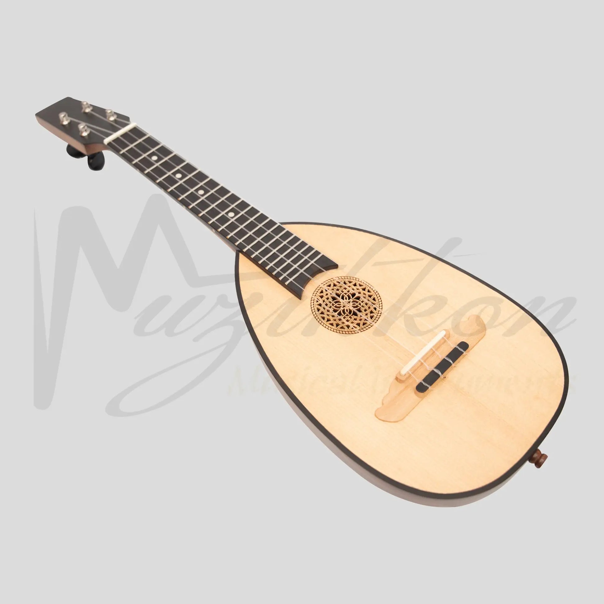 Heartland Baroque Ukulele 4 String Concert Rosewood