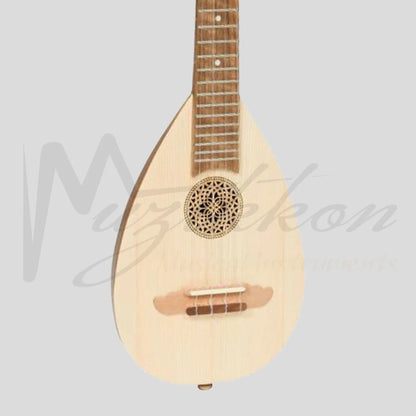 Heartland Baroque Ukulele 4 String Soprano Walnut