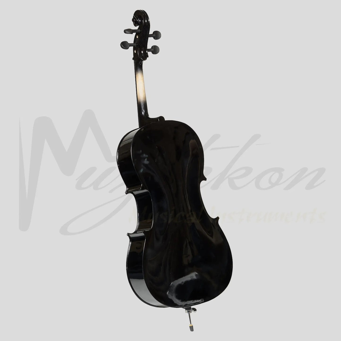 Heartland Black Gloss Full Size 4-4 Laminated Student Violin