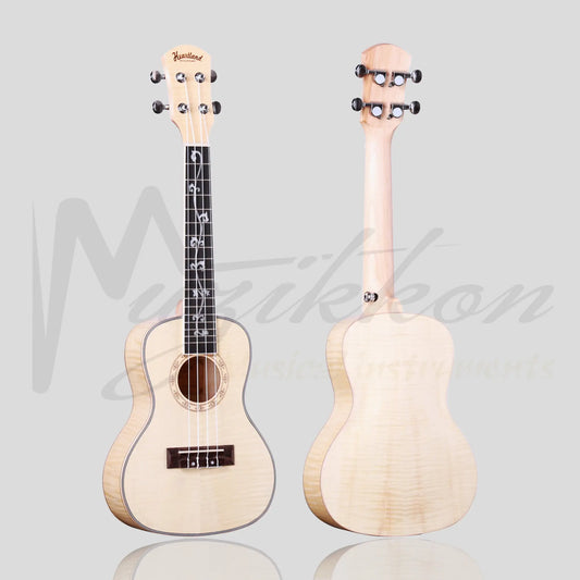 Heartland Concert Ukulele Flamed Maple