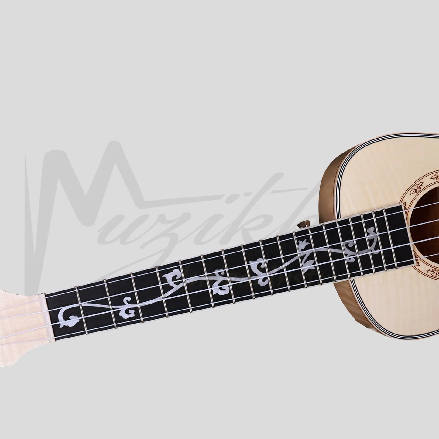 Heartland Concert Ukulele Flamed Maple