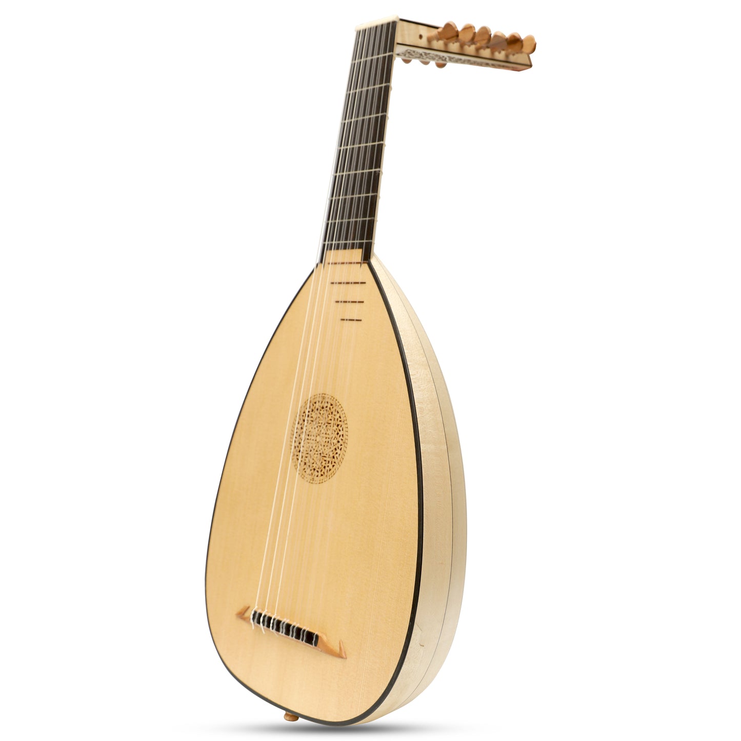 Muzikkon Descant Lute 7 Course Maple