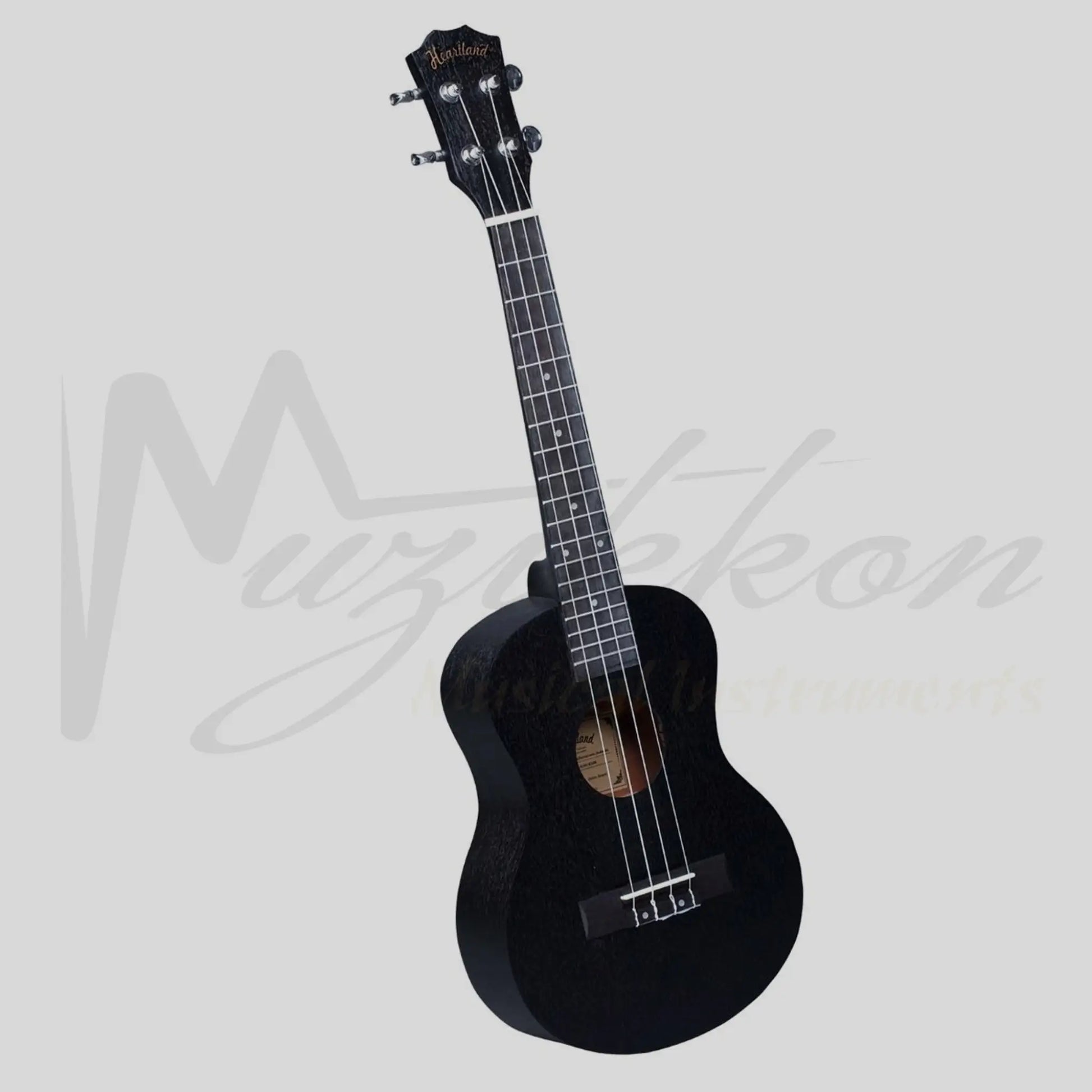 Heartland Festival Soprano Ukulele Mahogany Black