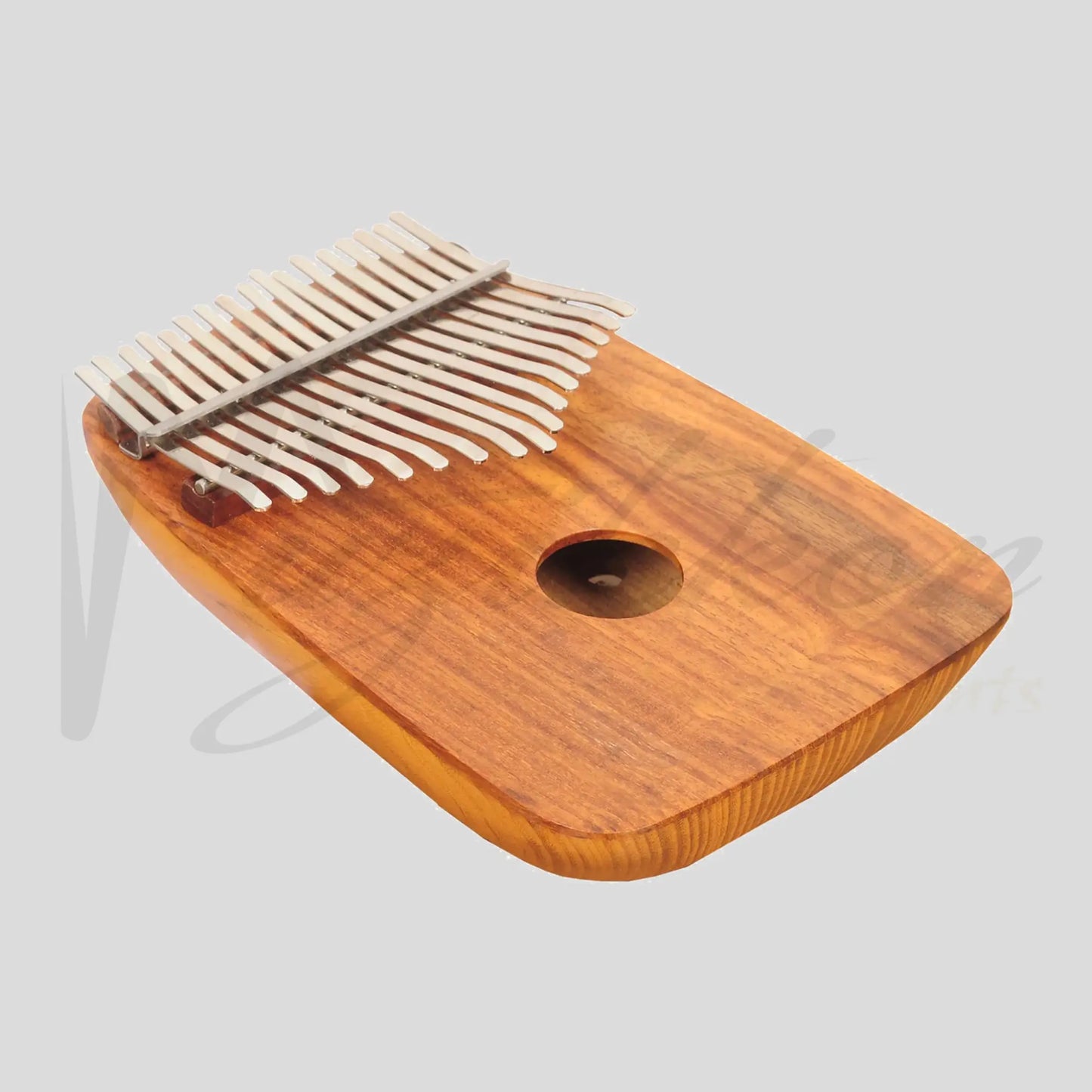 Heartland Mulberry Round Back Thumb Piano African Kalimba Mbira With Rosewood Top