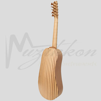 Heartland Sellas Baroque Guitar 5 Course Lacewood