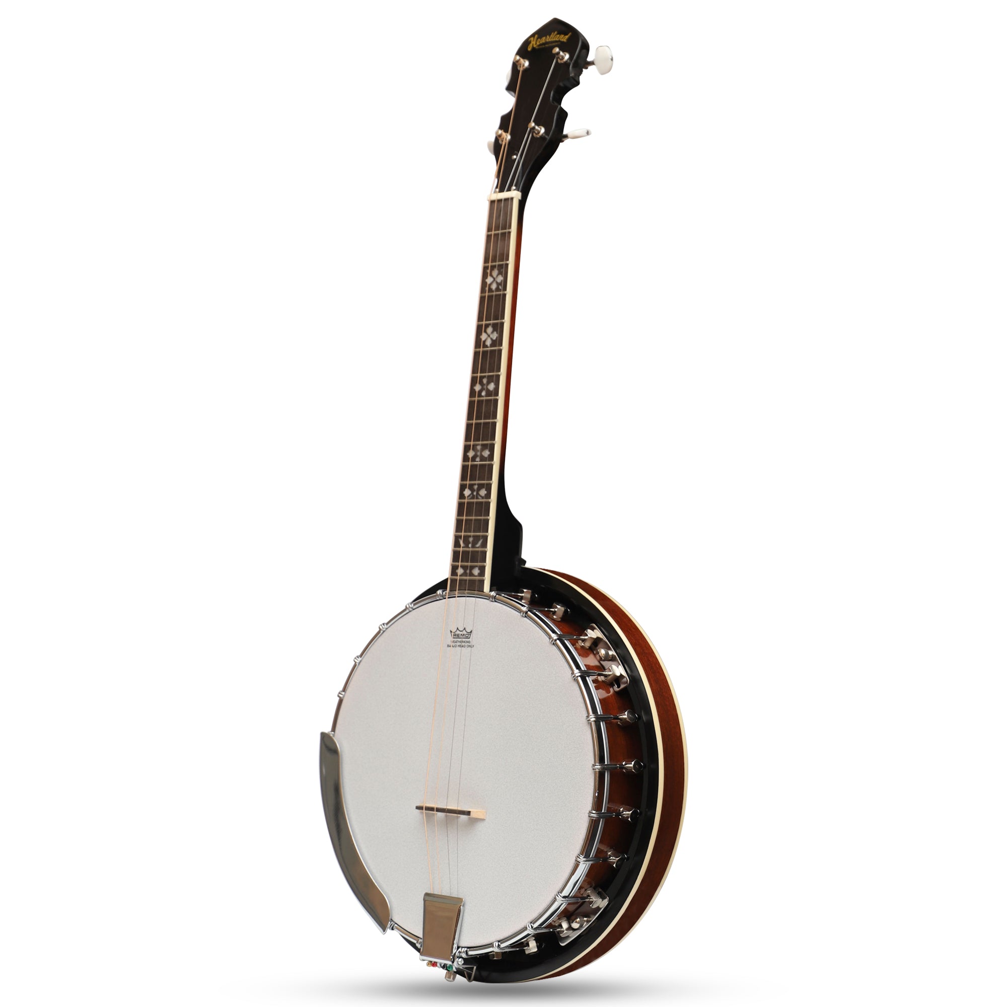 Heartland 4 String 17 Fret Irish Tenor Banjo Player Series with Closed ...