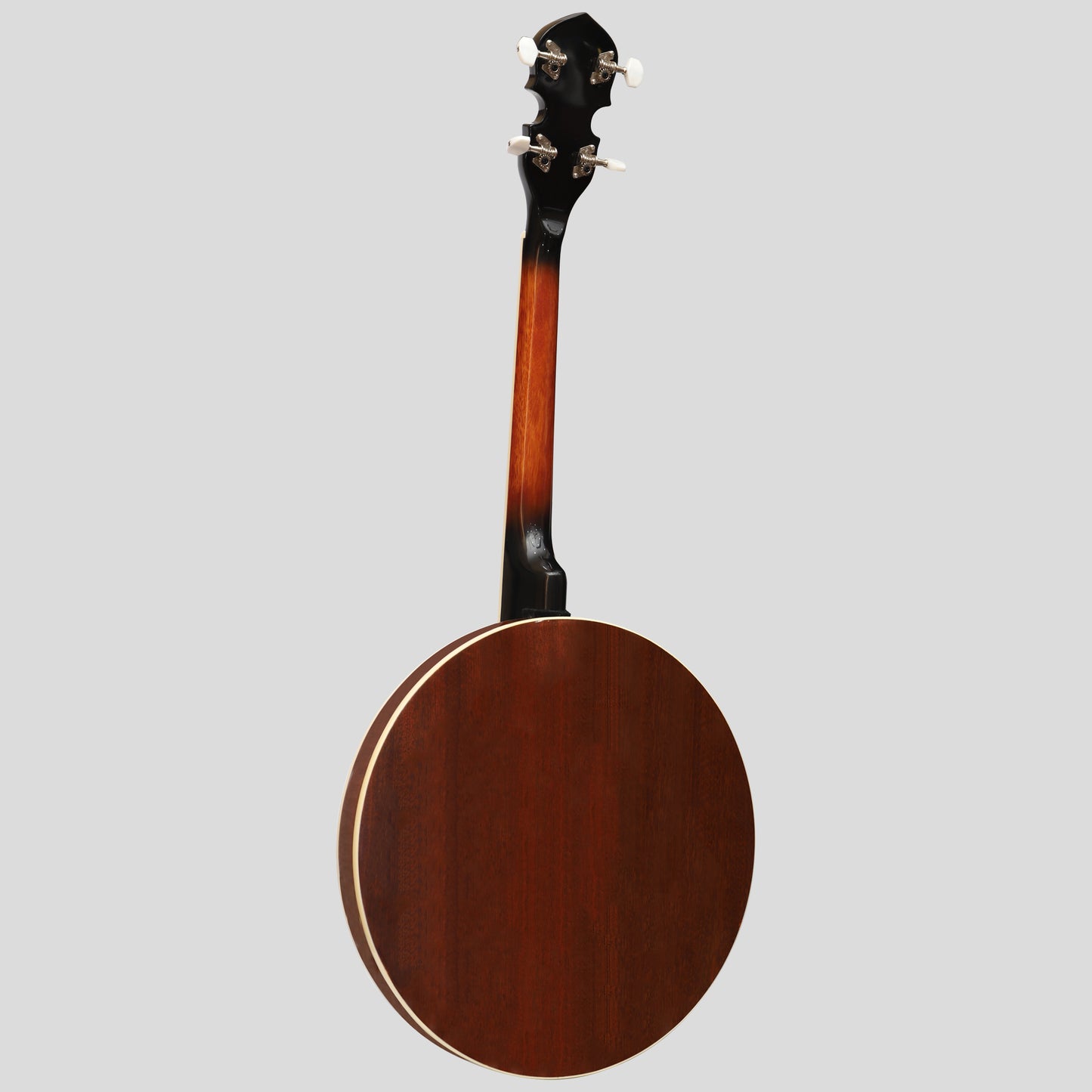 Heartland 4 String 17 Fret Irish Tenor Banjo Player Series with Closed Solid Back Sunburst Finish