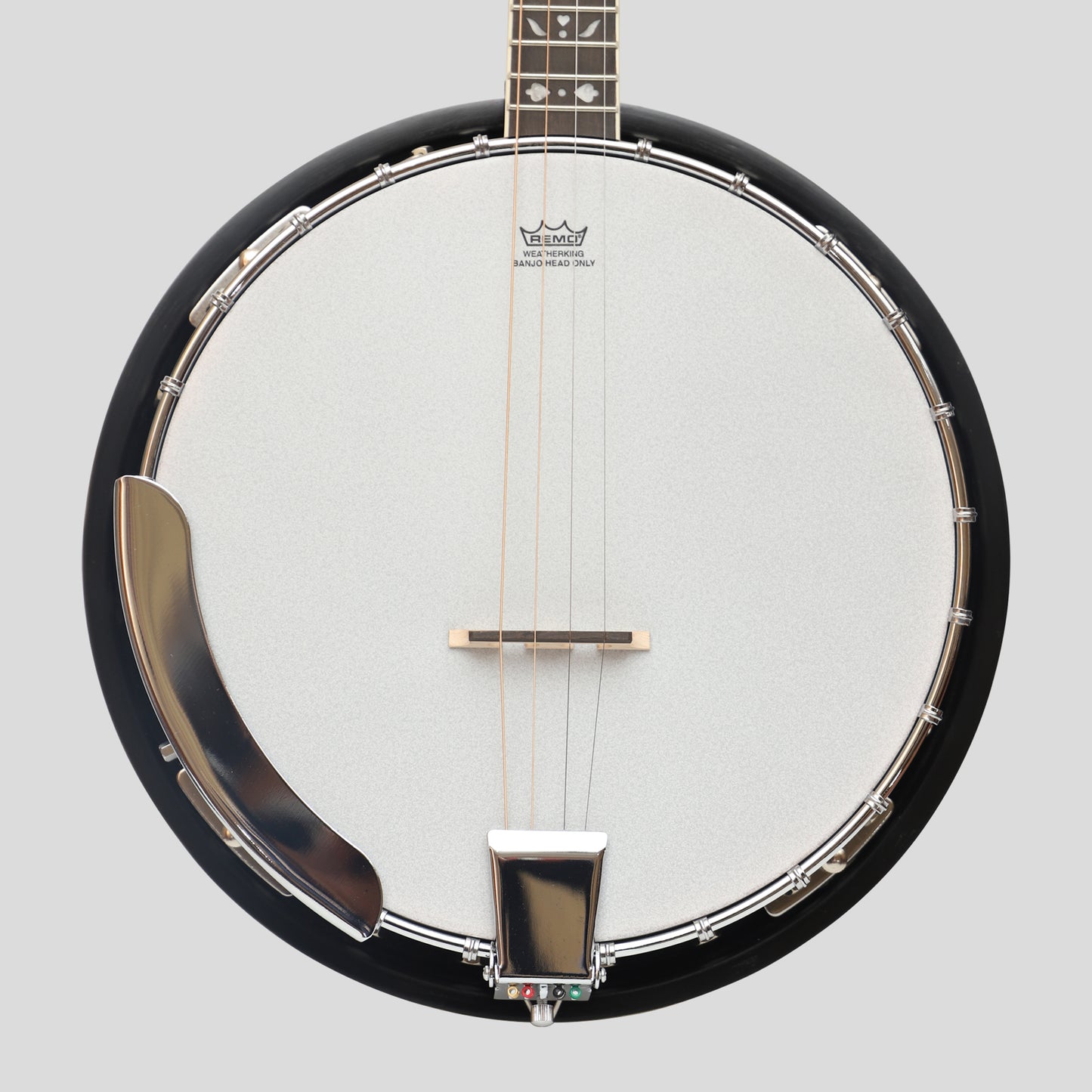 Heartland 4 String 17 Fret Irish Tenor Banjo Player Series with Closed Solid Back Sunburst Finish