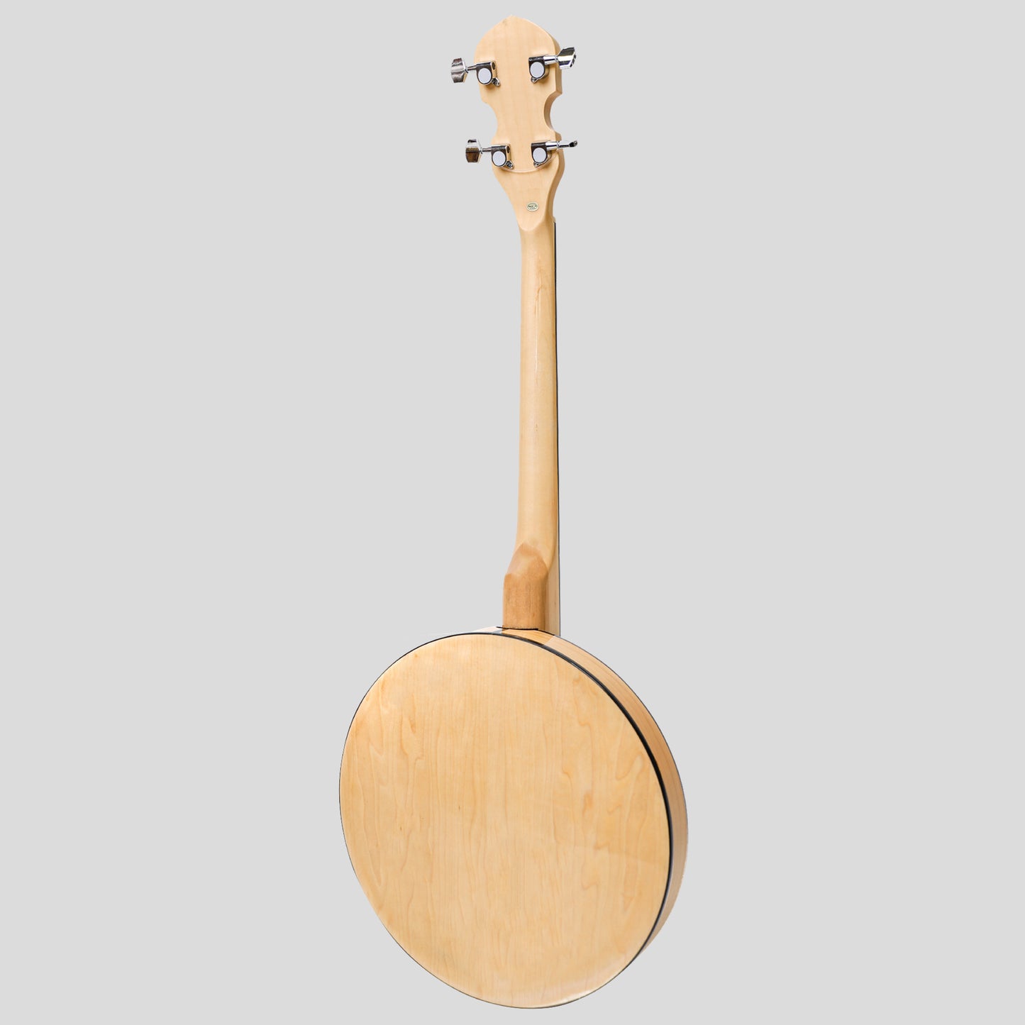 Heartland Deluxe Irish Tenor Banjo 17 Frets with 24 Bracket and Closed Solid Back Maple Finish