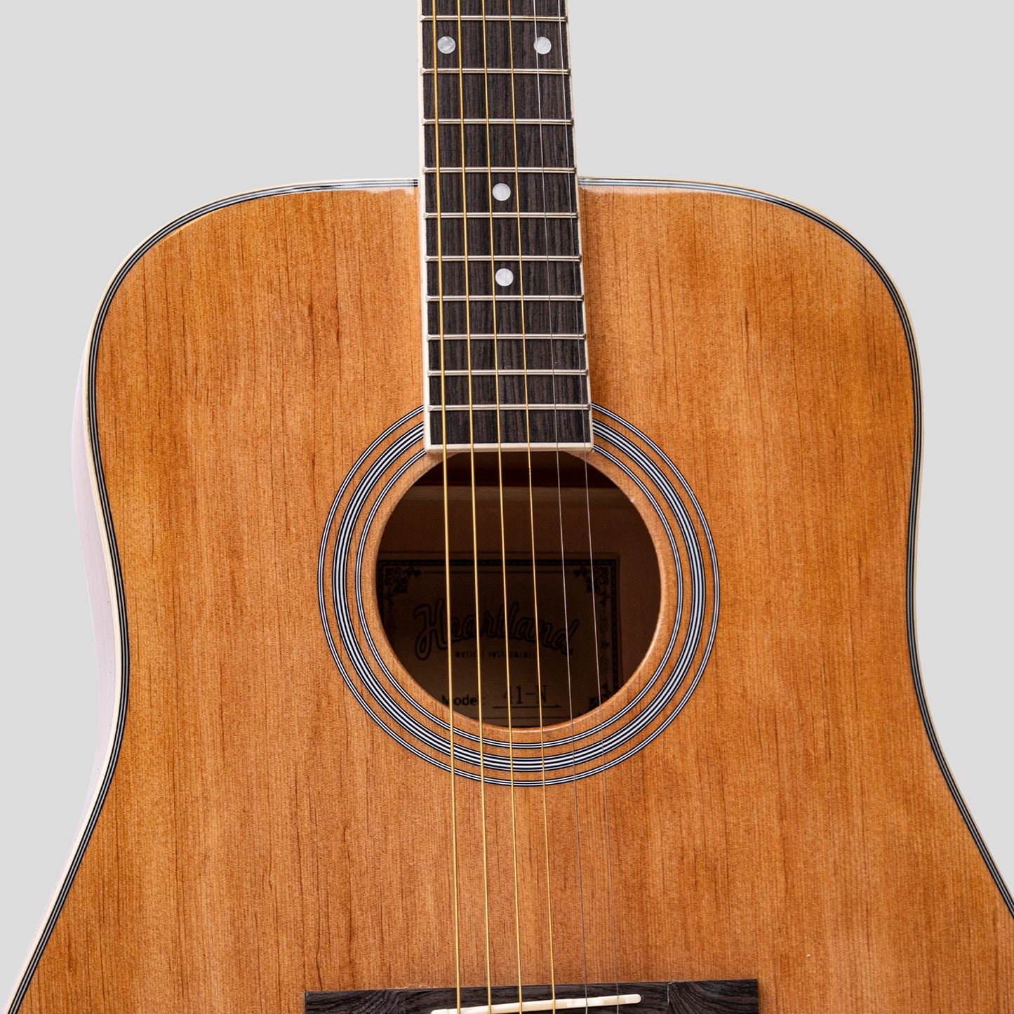 Heartland Spirit Dreadnought Steel String Guitar Kit Natural