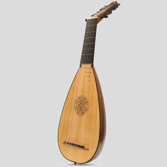 Heartland Travel Lute, 8 Course Walnut by Muzikkon